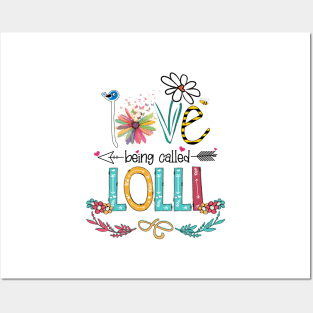 Love Being Called Lolli Happy Mother's Day Posters and Art